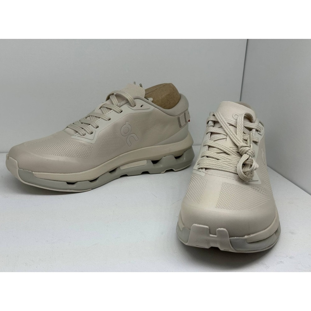 On Cloudzone Women 7.5 Pearl Truffle Running‎ Shoes 3WF10074315 Sneakers